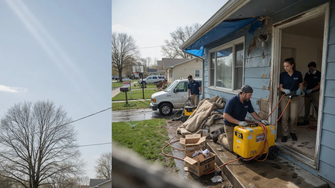 Basement Flood Cleanup in West Middlesex, PA near me